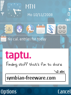 Taptu search