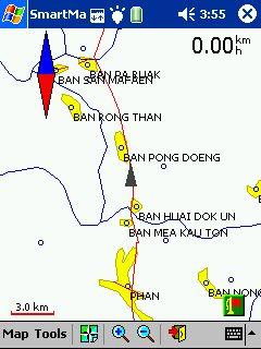 Map of Thailand