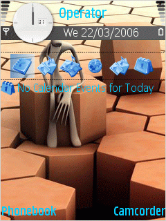 Thinking Stick - S60 Theme with Screen Saver - S60 3rd