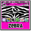 All Things Berry - Zebra Print (2 Styles! 2 Colors!) 9630/Tour BlackBerry Theme