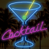 Neon Cocktail Animated Theme