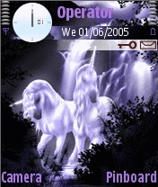Fly horse for magic,theme ui for nokia  3250/5500/n71/80/91