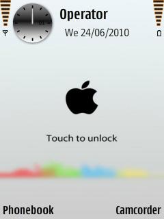 touch to unlock