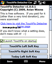 TouchFlo Detacher