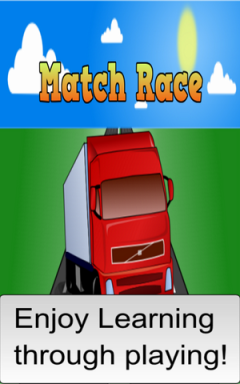 Truck Kid Games Match Race
