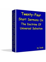 Twenty-Four Short Sermons On The Doctrine Of Universal Salvation