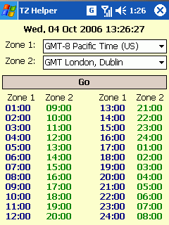 TimeZone Helper