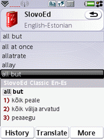 SlovoEd Classic English-Estonian & Estonian-English dictionary for UIQ 3.0