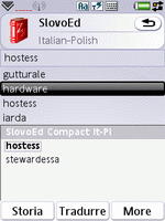 SlovoEd Compact Italian-Polish & Polish-Italian dictionary for UIQ 3.0