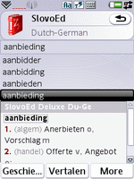 German Talking SlovoEd Deluxe German-Dutch & Dutch-German dictionary for UIQ 3.0