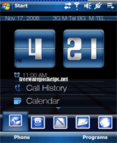 Ultimate Blue TouchFLO 3D Theme