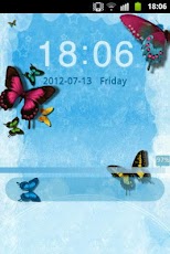 GO Launcher EX Theme Butterfly
