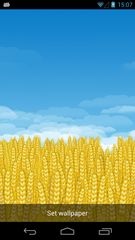 Wheat Field 3D Live Wallpaper