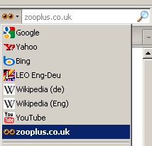 zooplus.co.uk search plugin - Firefox Addon